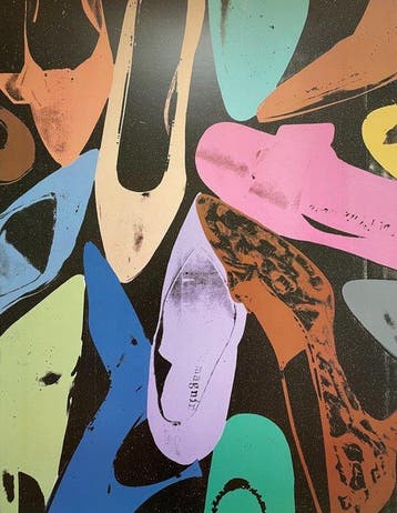 Andy Warhol (after) - Shoes - Offset lithography - TeNeues