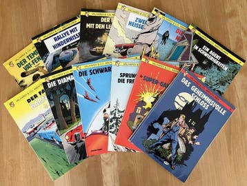 Valhardi & Co, Abenteurer 1 bis 11,15 - 12 Comic collection, Nieuw