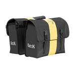 Beck Dubbele Fietstas Classic Lemon Drop, Verzenden, Nieuw