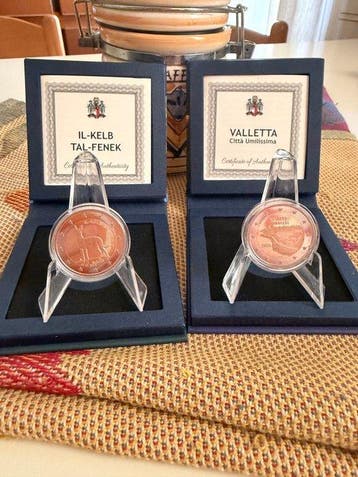 Malta. 2 Euro 2026 Il-Kelb Tal-Fenek + Valletta (2