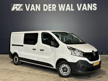 Renault Trafic 1.6 dCi L2H1 Euro6 Airco | 2x zijdeur | Cruis, Stof, Gebruikt, Renault, Wit