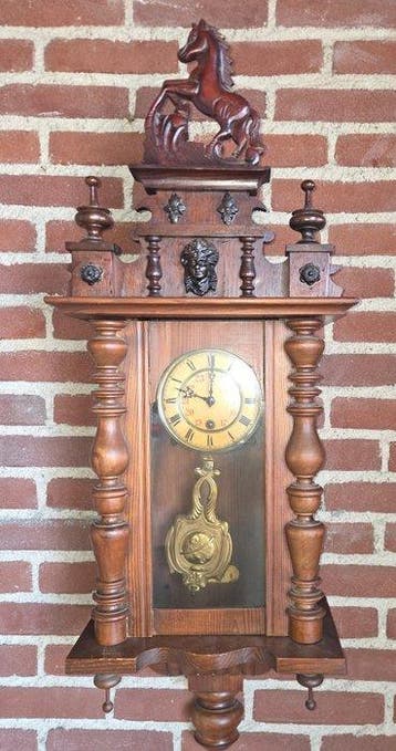 Regulateur - junghaus - Hout - 1910-1920 - Regulateur