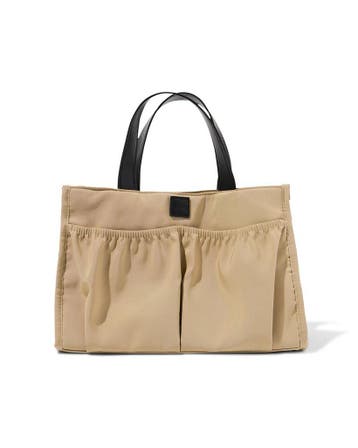 HEMA Tas organizer met 9 vakken beige, Sieraden, Tassen en Uiterlijk, Tassen | Damestassen, Verzenden, Nieuw