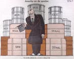 Amerika en de sancties uit 1936 op spotprent (lijst optie), Verzenden