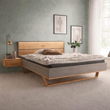 Forestales Alabama Grijs Houten Bed - 200 x 200, Nieuw