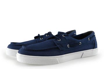 Timberland Instappers in maat 44½ Blauw, Kleding | Heren, Schoenen, Timberland, Overige typen, Zo goed als nieuw, Verzenden