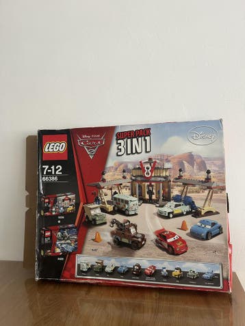 LEGO Cars 2 Super Pack 3 in 1 66386, Kinderen en Baby's, Verzenden, Zo goed als nieuw, Complete set, Lego