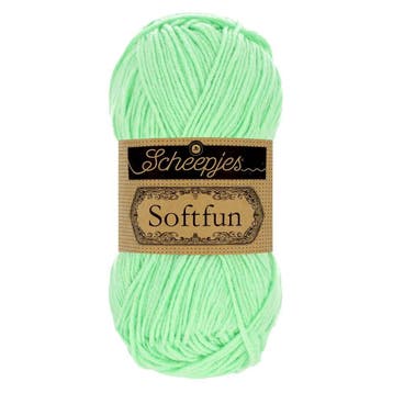 Scheepjes Softfun 50g - 2640 Mint, Verzenden, Nieuw