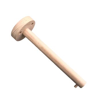 Kledingstang voor aan de Muur - 20cm - Kleding Stang Hout, Verzenden, Nieuw