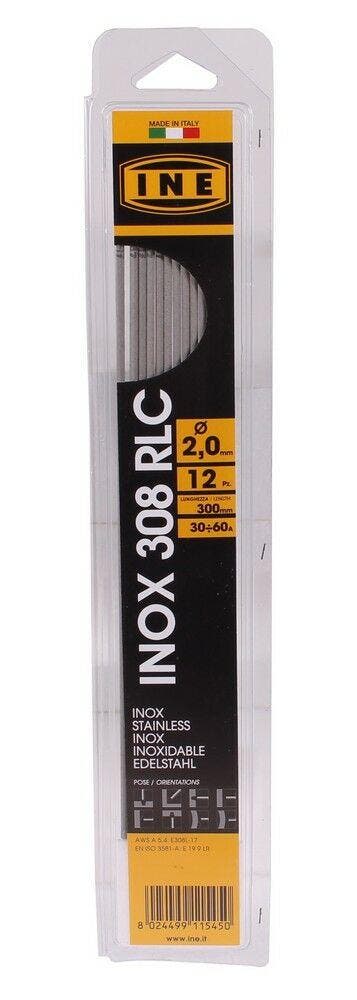 Laselektroden RVS 308RLC 2,0mm 300mm 12st, Doe-het-zelf en Verbouw, Gereedschap | Lasapparaten, Verzenden, Nieuw