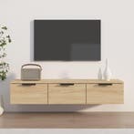 vidaXL Wandkast 102x30x20 cm bewerkt hout sonoma, Verzenden, Nieuw
