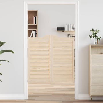 vidaXL Schuifdeuren Naturel 100 x 50 cm Massief grenenhout, Verzenden, Nieuw