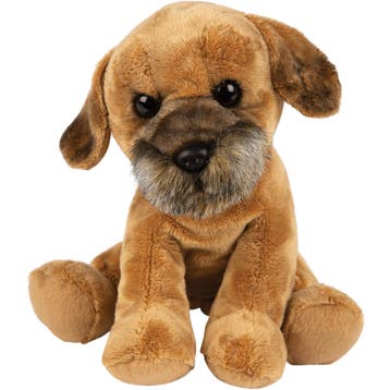 Border Terrier knuffel hond - pluche - 22 cm, Verzenden, Nieuw
