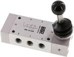 5/2 G1/4  Handbediend Ventiel Detent 0-12bar/0-168psi, Verzenden, Nieuw