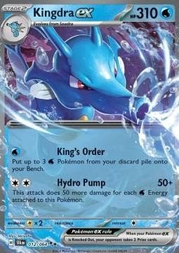 Kingdra ex (SFA 012), Hobby en Vrije tijd, Verzamelkaartspellen | Pokémon, Ophalen of Verzenden