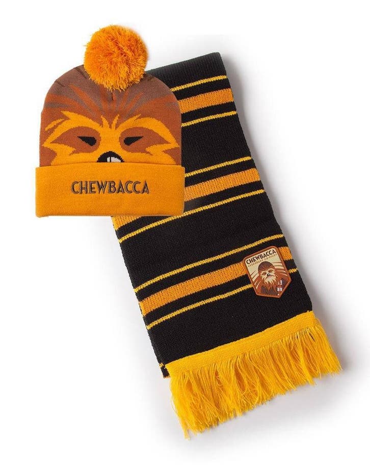 Star Wars Chewbacca Muts & Sjaal, Verzamelen, Star Wars, Nieuw, Ophalen of Verzenden