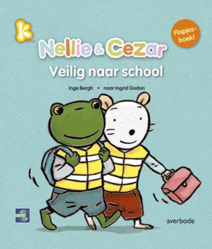Veilig naar school / Nellie & Cezar 9789031731695 Inge Bergh, Boeken, Kinderboeken | Kleuters, Gelezen, Verzenden