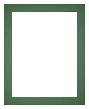 Passe-Partout 20x25 cm - Fotomaat 9x13 cm - Groen Bos - Voor, Verzenden, Nieuw