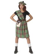 Schotse Highlander Kostuum Dames Groen, Ophalen of Verzenden, Nieuw