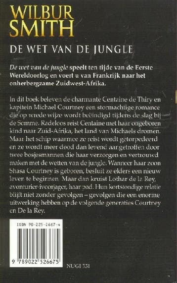 De wet van de jungle / De Courtney-serie / 4 9789022526675, Verzenden, Gelezen, Wilbur Smith