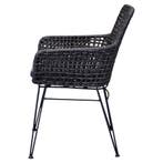 Phantom dining tuinstoel wicker antraciet, Tuin en Terras, Ophalen of Verzenden, Nieuw