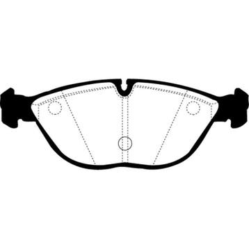 EBC 04-06 Audi TT Quattro 3.2 Redstuff Front Brake Pads, Ophalen of Verzenden, Nieuw