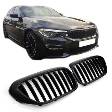 Grille Mat zwart geschikt voor BMW 5 Serie G30 G31 |, Auto diversen, Tuning en Styling