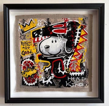 Elisée Skayzoo - Reptiles are cool : Snoopy Basquiat
