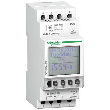 Schneider Electric Programmeerbare Jaarschakelklok 1 Kanaal, Verzenden, Nieuw, Overige typen
