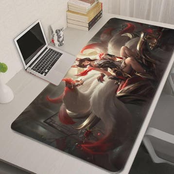 Luxe PU Leer XL Gaming Muismat - Anti-slip Bureau Mat met Le, Verzenden, Nieuw