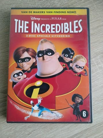 DVD - The Incredibles - 2 Disc Speciale Uitvoering, Gebruikt, Tekenfilm, Verzenden, Overige soorten