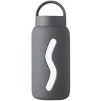 Muuki Mini Glass Bottle Smoke Grey - 500ml, Ophalen of Verzenden, Nieuw, Overige typen