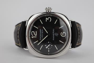 Horloge Panerai Radiomir Black Seal 02/2019 Full set, Overige merken, Staal, Polshorloge, Ophalen of Verzenden