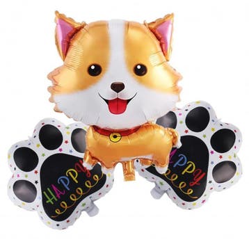 3-delige folie ballonnen set Cute Dog, Verzenden, Nieuw