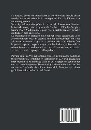 Theaterteksten 9789082623260 Patrizia Filia, Verzenden, Gelezen, Patrizia Filia
