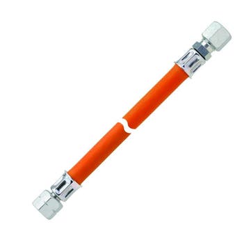 GOK Gasslang met Wartel 1/4Lx10 80cm, Caravans en Kamperen, Kampeeraccessoires, Nieuw