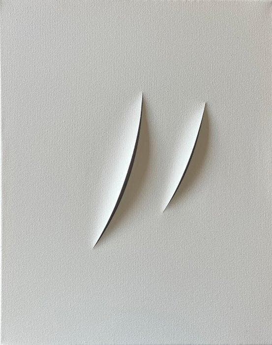 Alessandro Alteo (1997) - Monocromo Bianco - 628, Antiek en Kunst, Kunst | Schilderijen | Modern