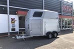 Atec Thensa 2-paards trailer met zadelkamer - DEMO MODEL, Nieuw, Aluminium, 2-paards trailer