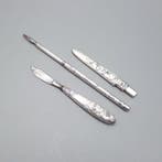 Bureauset (3) - Zilver, Art Nouveau, Maretak, Antiek en Kunst