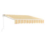 Zonnescherm Bitonto luifel handbediend met knikarm 250x200 c, Verzenden, Nieuw