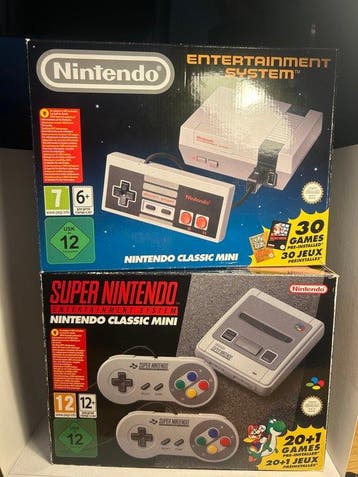 Nintendo - Nes - Nintendo Classic Mini / Super Nintendo, Nieuw