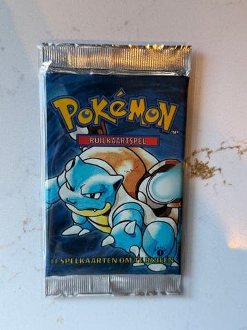 Pokémon - 1 Booster pack - Blastoise 1st Edition Base Set -, Hobby en Vrije tijd, Nieuw