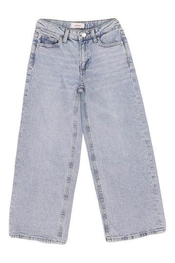 Vero Moda Broek Meisjes in maat 128 Blauw, Verzenden, Zo goed als nieuw, Vero Moda, Jongen of Meisje