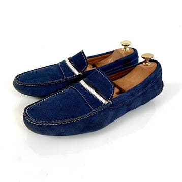 Prada Mocassin 2DD 069 Blue UK 8 - Mocassins - Maat: EU 42, Nieuw