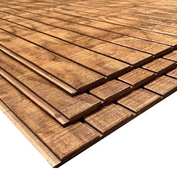 Channelply Rabat Plaat Gemodificeerd FSC 2440x1220mm -, Doe-het-zelf en Verbouw, Hout en Planken, Ophalen of Verzenden, Nieuw
