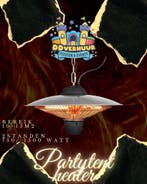 Partytent heater 1500W huren – €12,50 p/dag, Hobby en Vrije tijd, Feestartikelen | Verhuur, Zo goed als nieuw