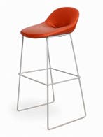 Artifort Beso barkruk, rood, Huis en Inrichting, Ophalen of Verzenden, Gebruikt, Overige kleuren