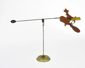 Distler - Speelgoed vliegtuig DISTLER BLÉRIOT Avion tôle
