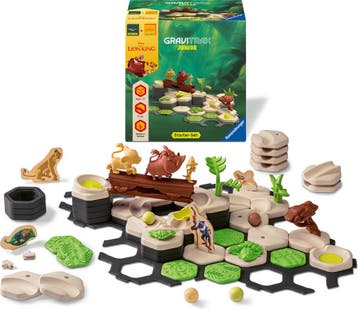 Ravensburger GraviTrax Junior Bundle Lion King, Kinderen en Baby's, Ophalen of Verzenden, Zo goed als nieuw