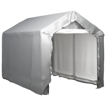 vidaXL Opslagtent 180x300 cm staal grijs, Tuin en Terras, Verzenden, Nieuw